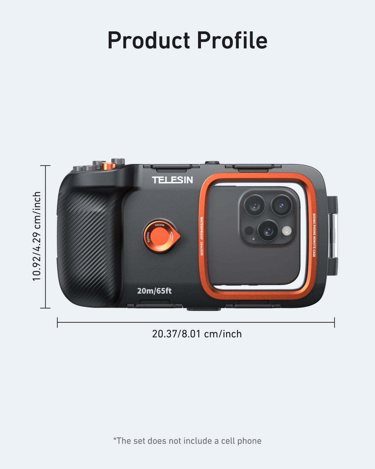 TELESIN Underwater Diving Phone Case telesinstore