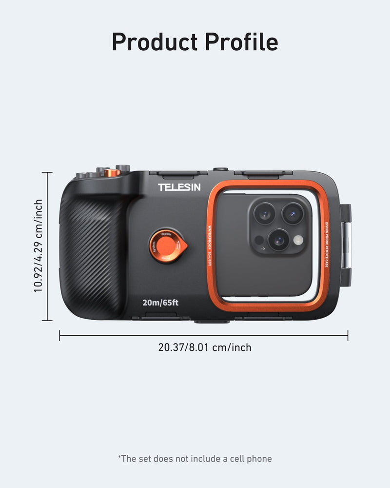 TELESIN Underwater Diving Phone Case telesinstore