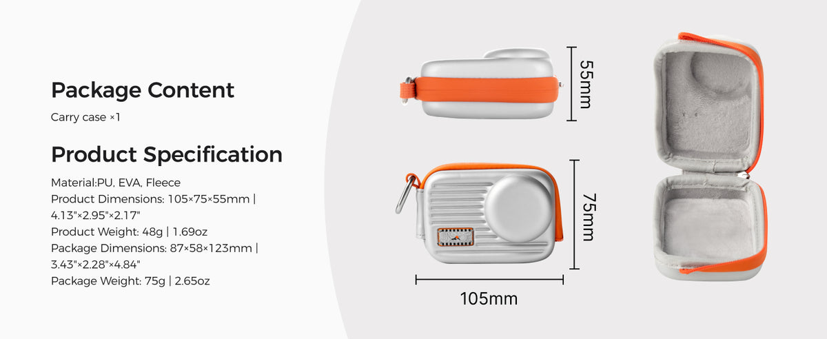 Telesin DisAdv Body Case for DJI Osmo Action 6/5 Pro