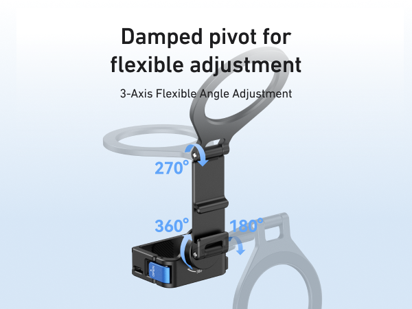 Telesin Magnetic Extension Frame Mount Stand For DJI Osmo Pocket 4P/ 4/ 3