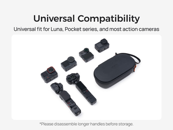 Telesin All-in-One Carrying Case for Action Camera & Gimbal