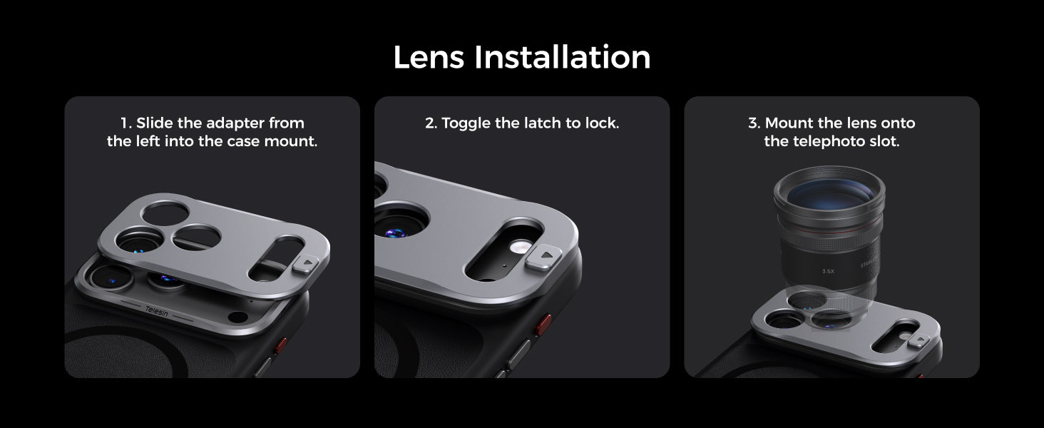 Telesin Master Grip Kit for iPhone 18 Pro Series