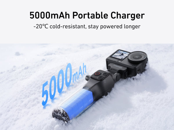 Telesin Portable Charging Handle For Action 6