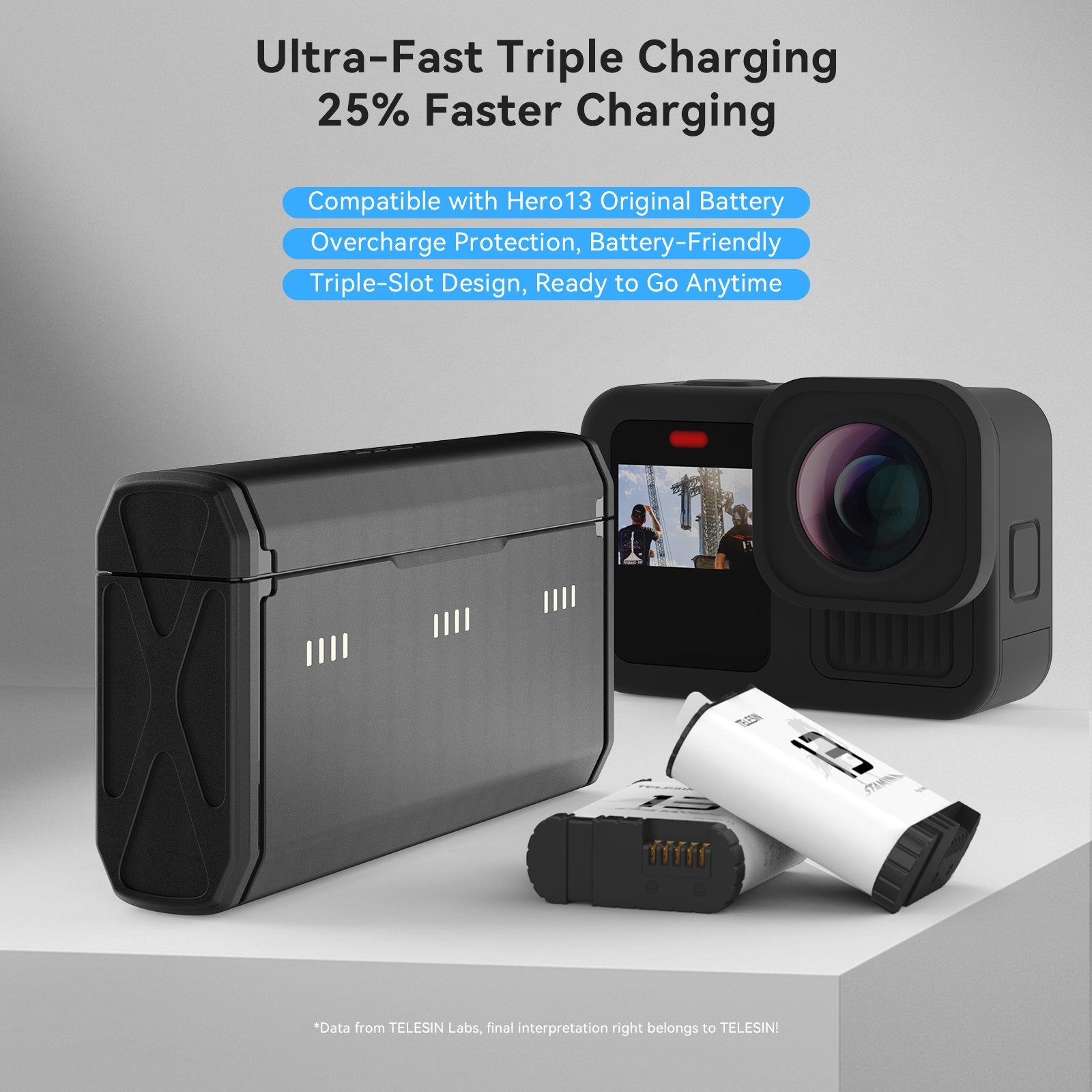 Multifunctional Battery Charger For Hero 13 telesinstore