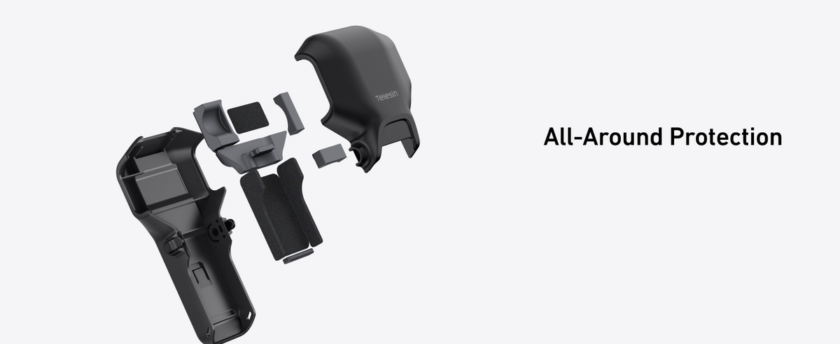 Telesin DisAdv Protective Case for DJI Osmo Pocket 4 Pro