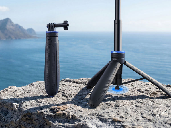 Telesin 65cm One-Button Open Tripod Selfie Stick (Trident Base)