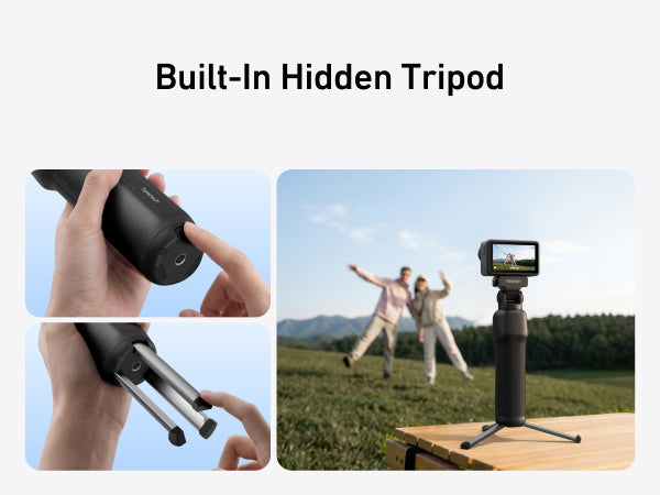 Telesin Portable Charging Handle For Action 5 Pro/4/0smo 360