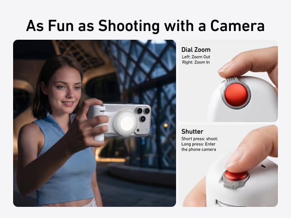 Telesin Fill-Light Selfie Handle for Smartphones