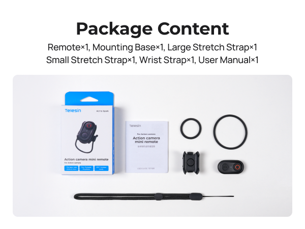 Telesin Multi-Function Mini Remote
