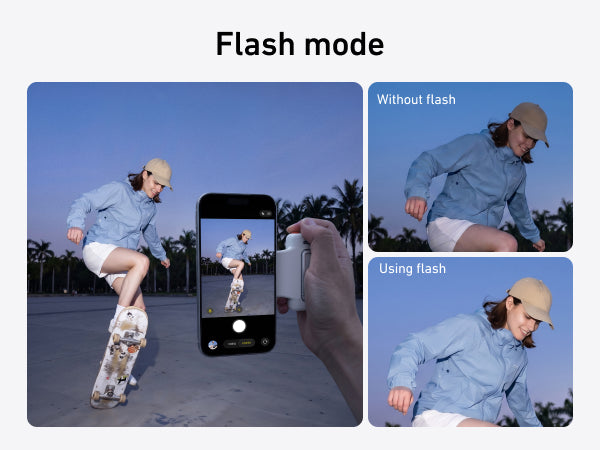 Telesin Fill-Light Selfie Handle for Smartphones