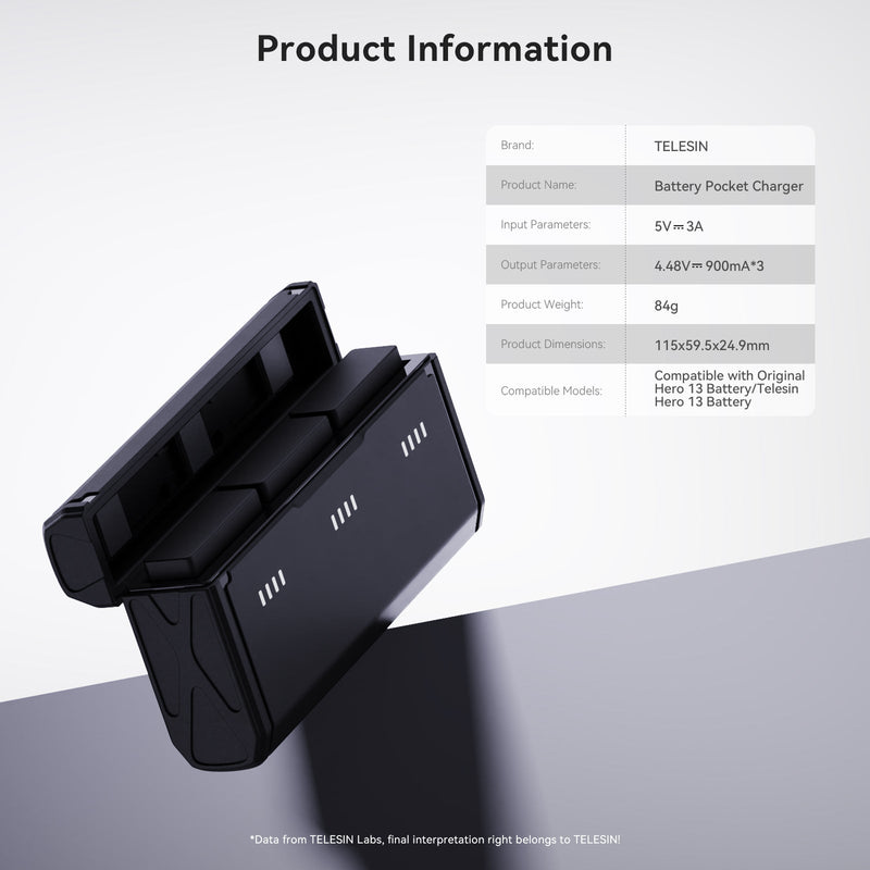 Multifunctional Battery Charger For Hero 13 telesinstore