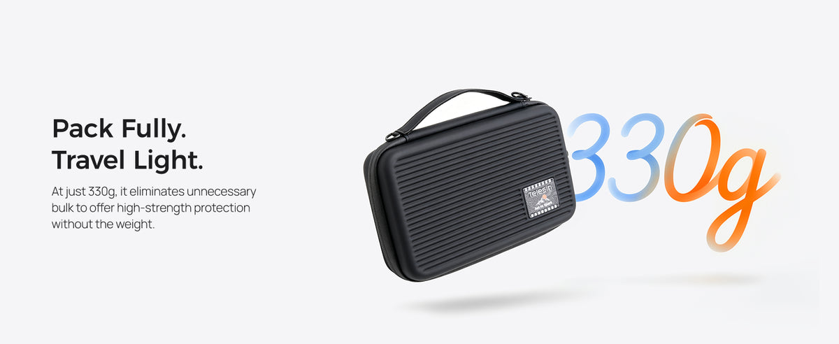 Telesin DisAdv DIY Accessory Storage Bag for Action Cameras