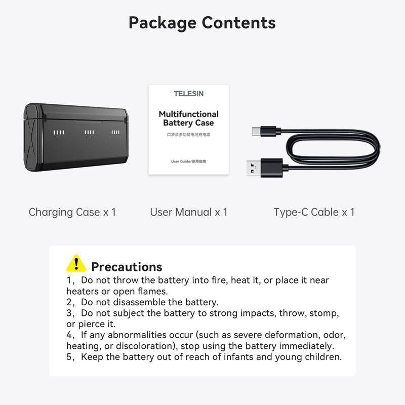 Multifunctional Battery Charger For Hero 13 telesinstore