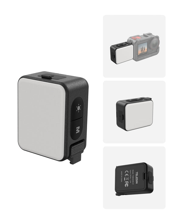 Telesin Quick-Release Fill Light For Action 5 pro/4/3 telesinstore