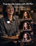 Telesin Quick-Release Fill Light For Action 5 pro/4/3 telesinstore
