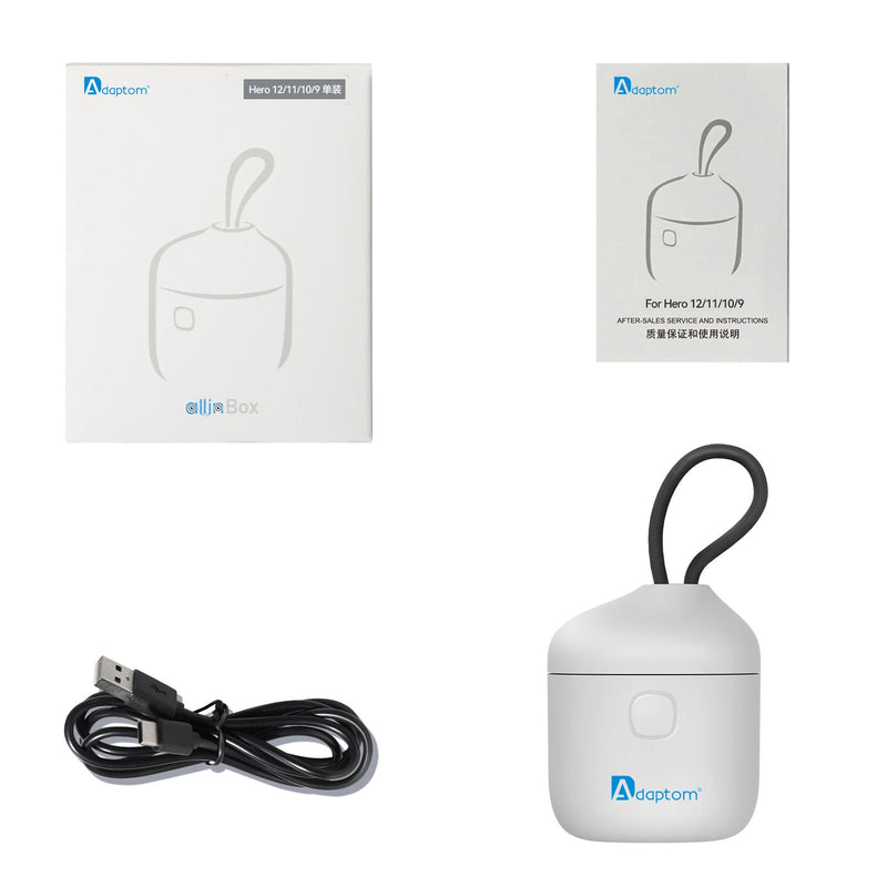 AllinBox Portable Storage Charger for GoPro Battery 9-12 telesinstore