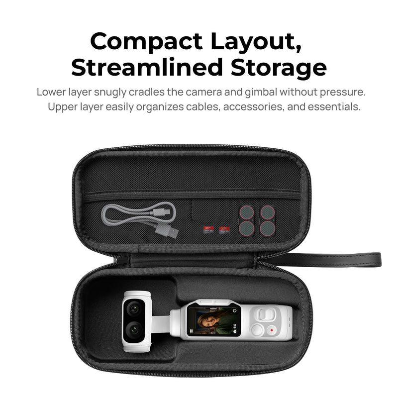 Telesin Gimbal Camera Carrying Case For Pocket 4P/ Luna