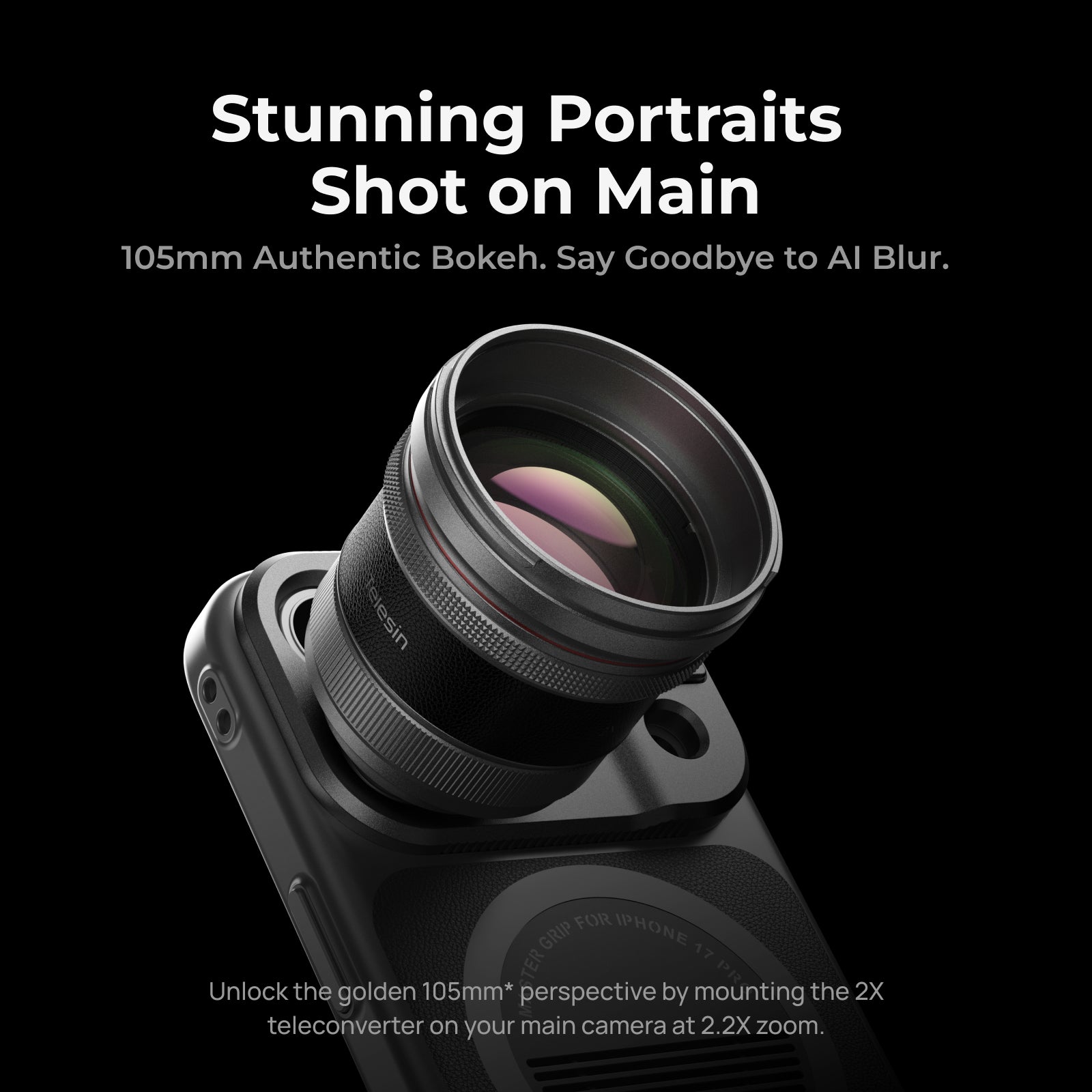 Telesin Master Portrait Grip Kit for iPhone 17 Pro / Pro Max
