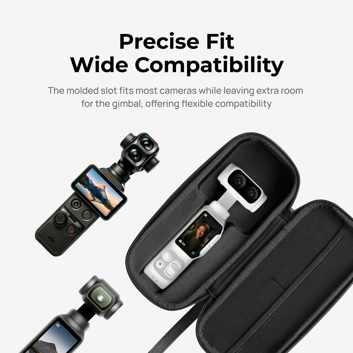 Telesin Gimbal Camera Carrying Case For Pocket 4P/ Luna