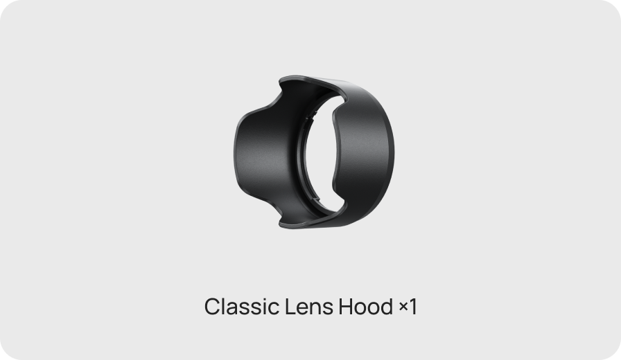 Classic Lens Hood ×1