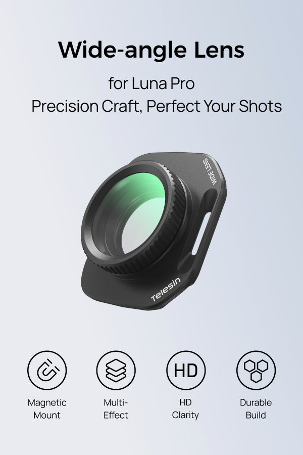 Telesin Wide-angle Lens for Luna Pro