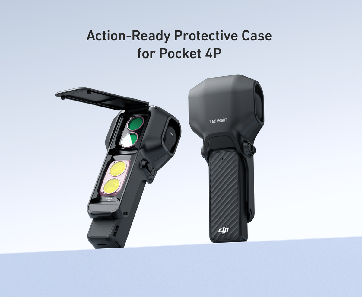 Telesin DisAdv Protective Case for DJI Osmo Pocket 4 Pro