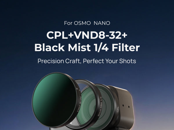 Telesin Nano Series Camera Filter Kit