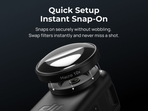 Telesin Nano Series Camera Filter Kit