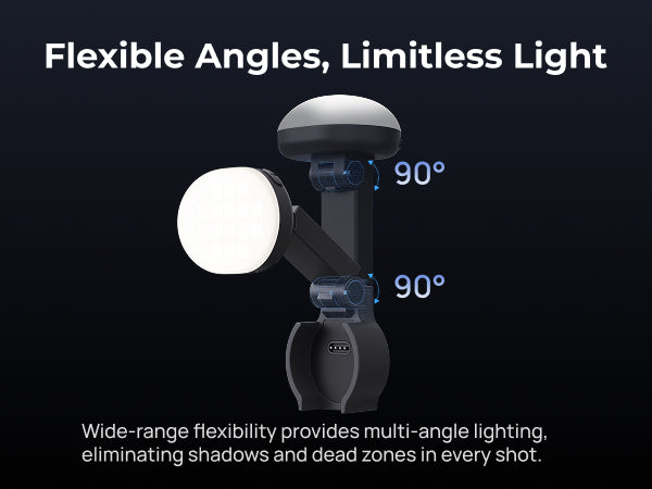 Telesin Magnetic Gimbal Fill Light for Pocket 4/4P