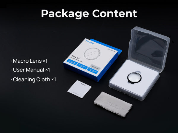 Telesin Nano Series Camera Filter Kit