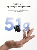 Telesin Magnetic Charging Tripod for DJI Osmo Pocket 3/4/4 Pro