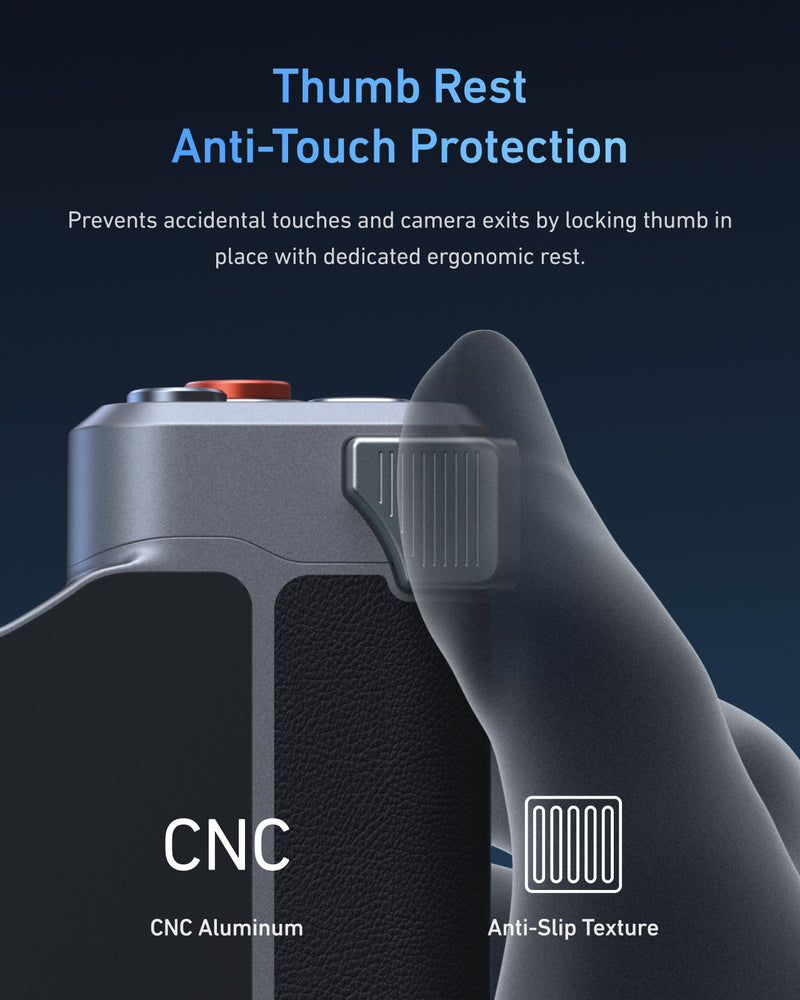 TELESIN Master Grip for iPhone 17 Pro/Pro Max