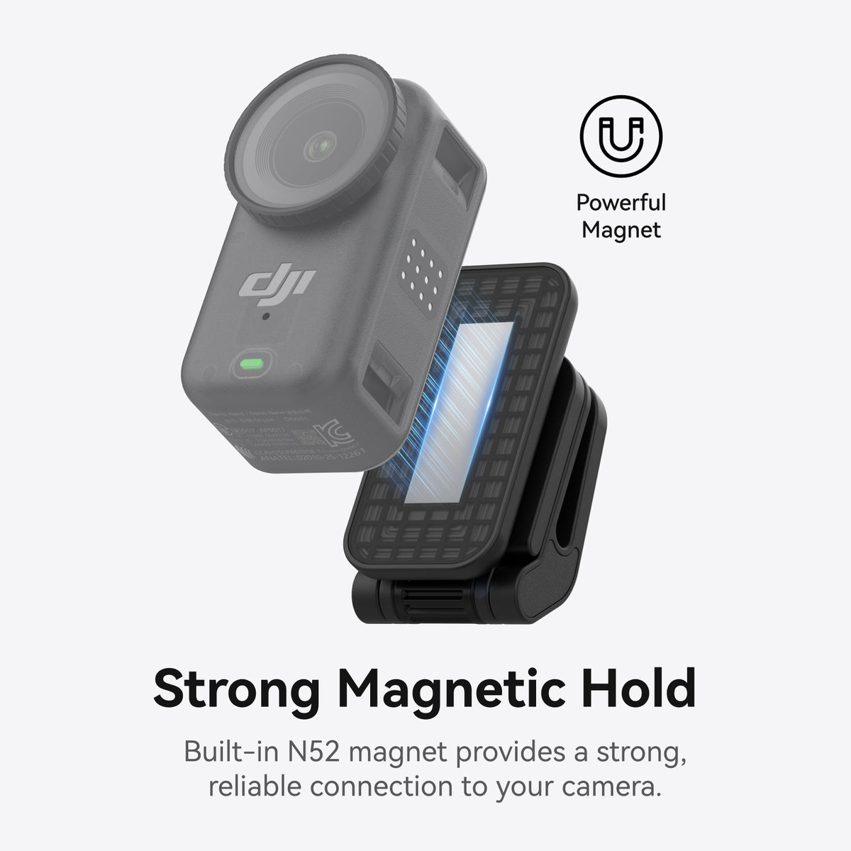 Telesin Magnetic Pivot Clip for Osmo Nano