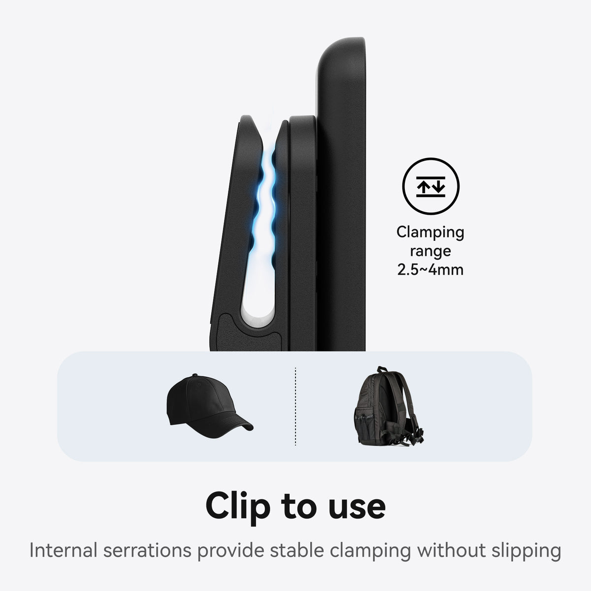 Telesin Magnetic Pivot Clip for Osmo Nano