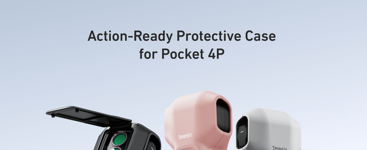 Telesin DisAdv Protective Case for DJI Osmo Pocket 4 Pro