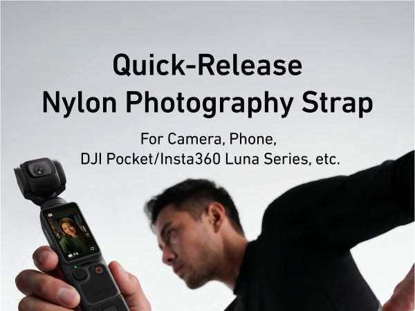 Telesin DisAdv Quick-Release Camera Strap