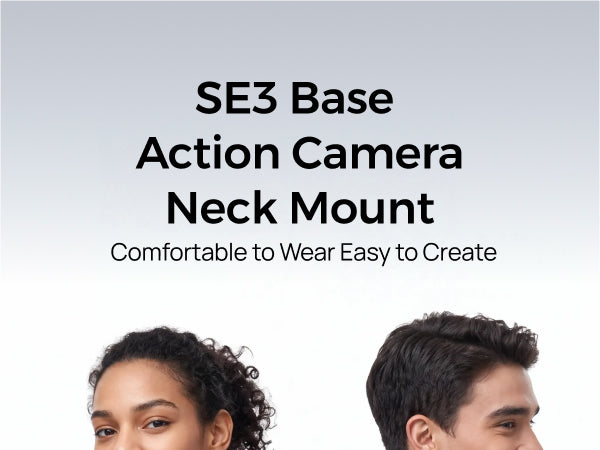 Telesin SE 3 Base Action Camera Neck Mount
