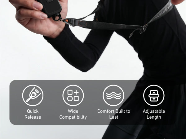 Telesin DisAdv Quick-Release Camera Strap