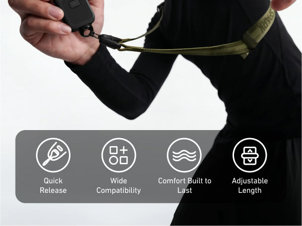 Telesin DisAdv Quick-Release Camera Strap