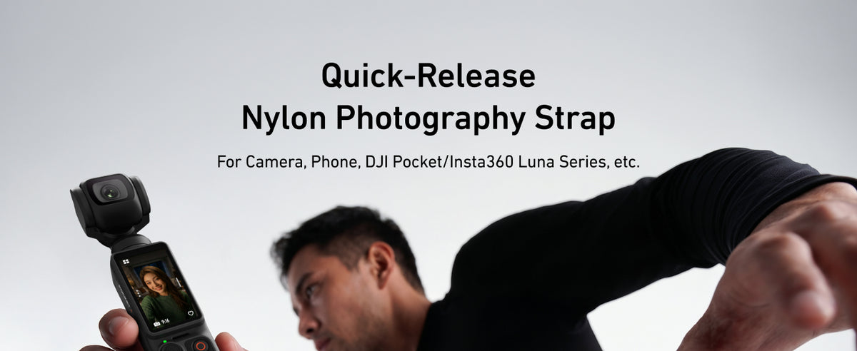 Telesin DisAdv Quick-Release Camera Strap