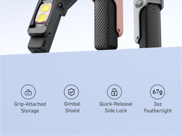 Telesin DisAdv Protective Case for DJI Osmo Pocket 4 Pro