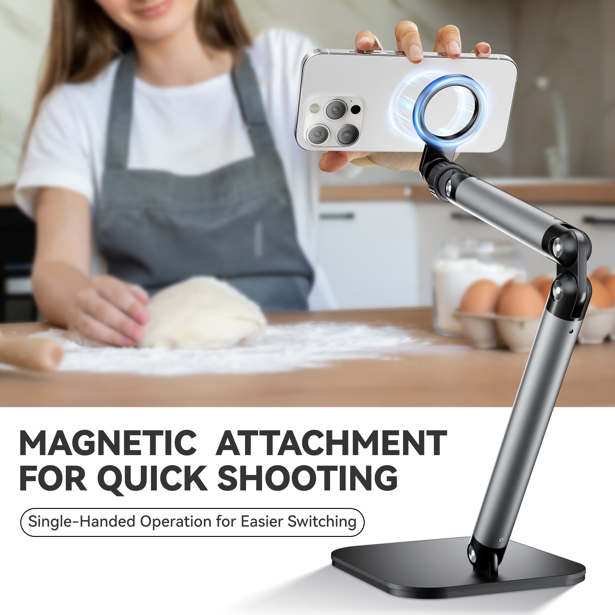 TELESIN Magnetic Desktop Phone Stand telesinstore