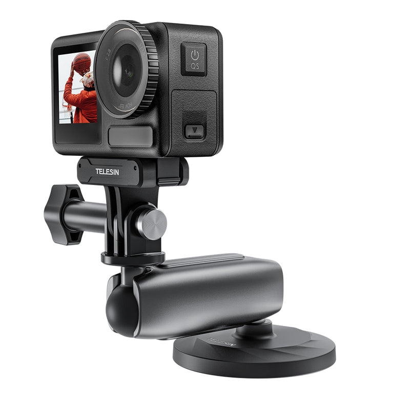TELESIN Aluminum Alloy Magnetic Base Mount