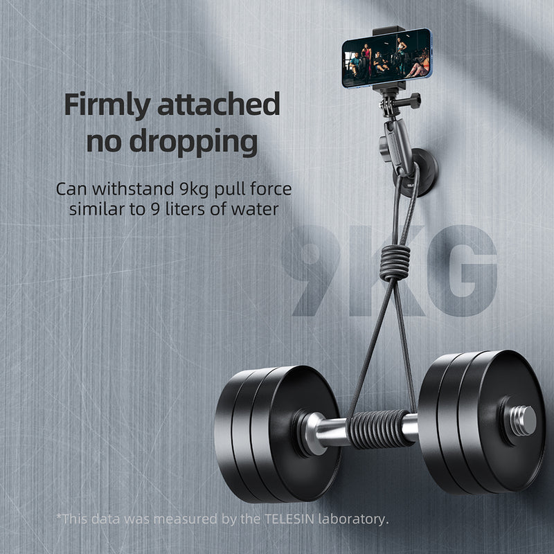 TELESIN Aluminum Alloy Magnetic Base Mount