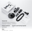 TELESIN Aluminum Alloy Magnetic Base Mount