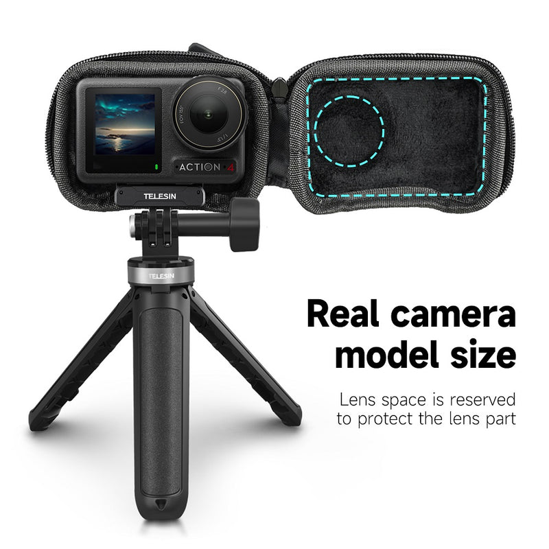 TELESIN Camera Storage Protective Bag for DJI ACTION 3 4