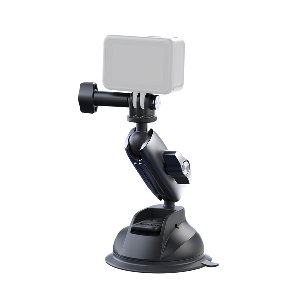Telesin Aluminum Alloy Camera Suction Cup Mount