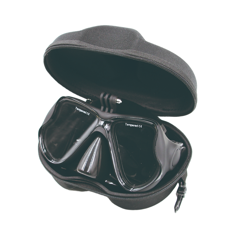 Telesin Diving Mask with Storage Case Box Carry Bag for GoPro