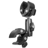 TELESIN Double-headed Crab Clamp Mount for Bike/Moto