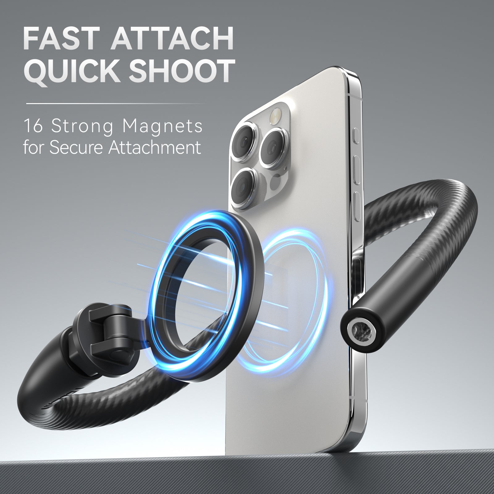 Mobile phone flexible holder